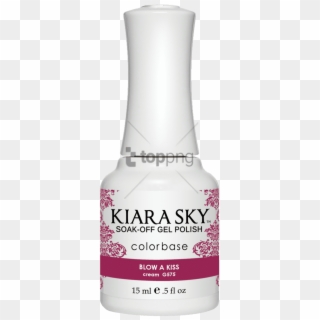 Free Png Kiara Sky Gel Polish Out Png Image With Transparent - Glass Bottle, Png Download