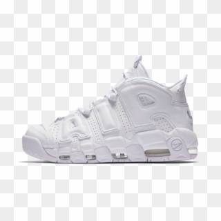 Nike Uptempo All White, HD Png Download
