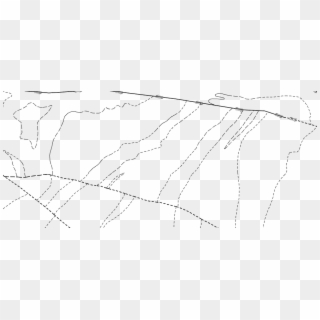 Graphic Royalty Free Download Horizon Drawing Mountain - Line Art, HD Png Download