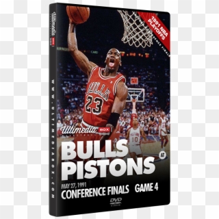 27 Bulls At Pistons - Slam Dunk, HD Png Download