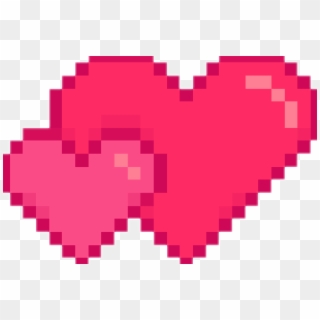 #heart #hearts #pixelated #pixelart #freetouse - Pixel Heart Rainbow Png, Transparent Png
