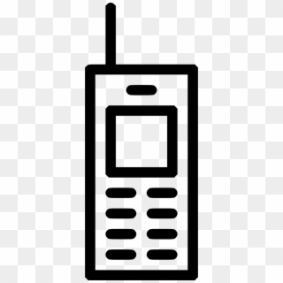 Old School Mobile Phone Workstation Comments - Old School Phone Icon, HD Png Download