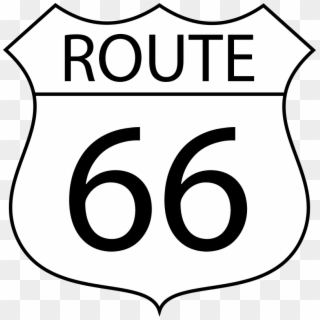 Route 66 Clipart, HD Png Download