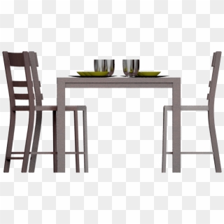 Markor Dining Tableright - Table Chair 2d Png, Transparent Png