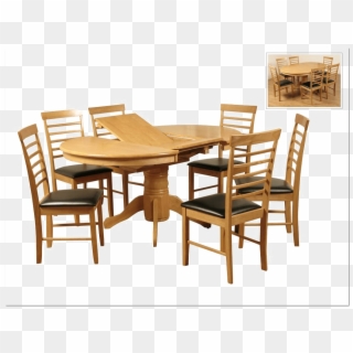 Dining Table Png Transparent Image - Kitchen & Dining Room Table, Png Download