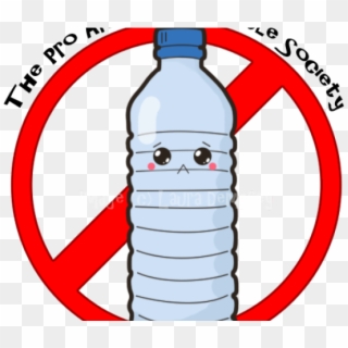 Water Bottle Clipart Kawaii - Plastic Bottle, HD Png Download
