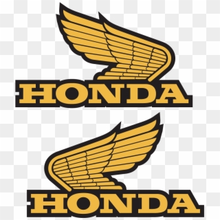 Honda Gold Wing Logo Decal Sticker Vector - Logo Honda Gold, HD Png Download