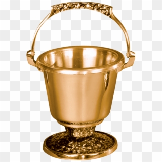 Excelsis-holy Water Pot With Sprinkler , Png Download - Brass, Transparent Png