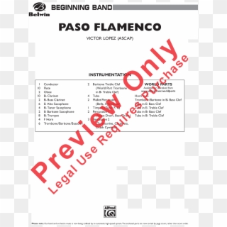 Click To Expand Paso Flamenco Thumbnail - Michael Aaron, HD Png Download