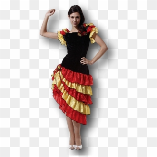 Strój Tancerki Flamenco, HD Png Download