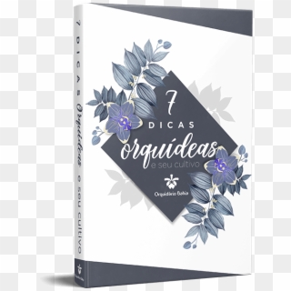 Baixe O Livro Digital Com 7 Dicas Para Começar A Cultivar - Wedding Blue Floral Background, HD Png Download