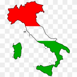Italy Map Clipart, HD Png Download
