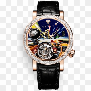 A Gyrograff Drive Men's Watches With Dial 2 And Rose, HD Png Download
