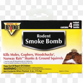 Revenge® Rodent Smoke Bombs - Smoke Bomb For Pest Control, HD Png Download