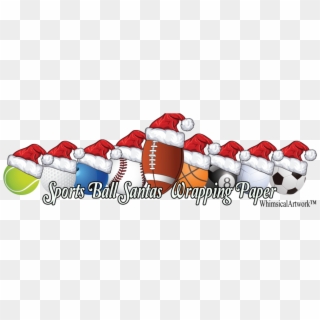 Sports Lovers Christmas A Variety Of Sports Balls Decked - Sports Christmas, HD Png Download