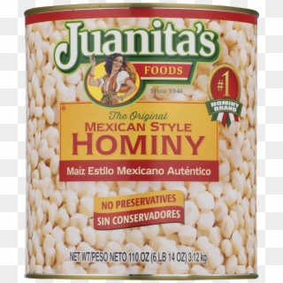 Juanita's Foods Mexican Style Hominy, - Juanita's Mexican Style Hominy, HD Png Download