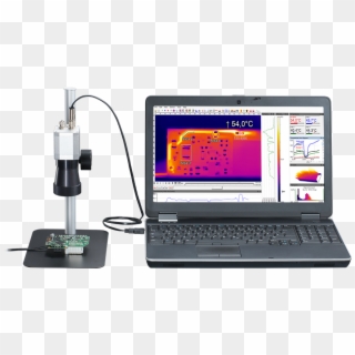 Cámara Termográfica Con Lente De Microscopio Download - 極微 小 領域 温度 測定, HD Png Download
