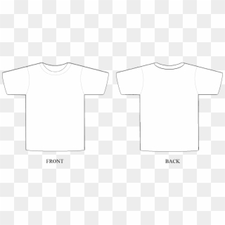 T Shirt Template Psd Regarding T Shirt Template Photoshop - T Shirt Template Adobe Photoshop, HD Png Download