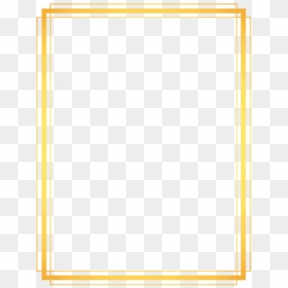 #frame #marco #border #borde #cuadro #edge #gold #oro - Gold Frame Clipart, HD Png Download