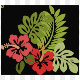 Hawaiian T Shirt Flower Design, HD Png Download