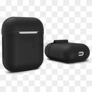 Free Png Waloo Sil Water-resistant Case For Apple Airpods - Airpod Case Black, Transparent Png