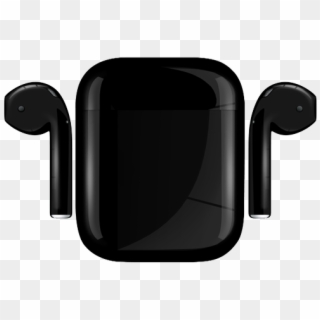 Apple Airpods Painted Special Edition, Black, Matte - سماعة ابل بلوتوث اسود, HD Png Download
