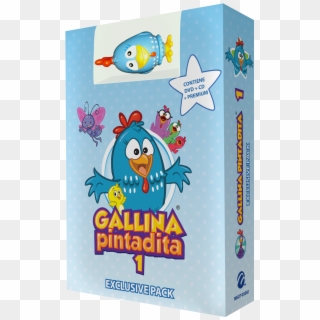 Caja Gallina Pintadita - Cartoon, HD Png Download