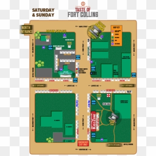 Foco Weekend Map - Floor Plan, HD Png Download