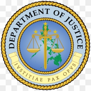 Department Of Justice - Sagisag Ng Tanggulang Pambansa, HD Png Download