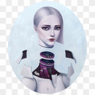 Illustrations Adrian Dadich Cyberpunk Cyborg Robots - Cd, HD Png Download