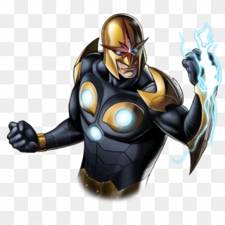 Nova, Thanos, Comics, Fictional Character, Superhero - Nova Corps Guardians Of The Galaxy, HD Png Download