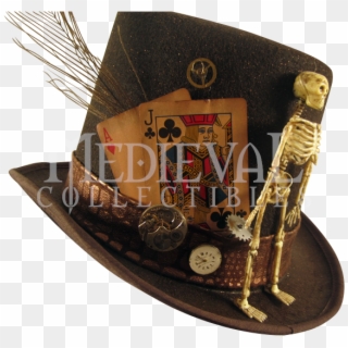 Mens Deathly Steampunk Top - Steam Punk Hats For Men, HD Png Download