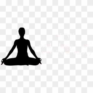 Remedi4u Yoga Pose Silhouette - Yoga Meditation Pose Silhouette, HD Png Download