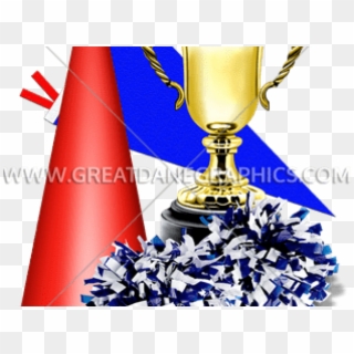 Trophy Clipart Cheerleading - Trophy, HD Png Download