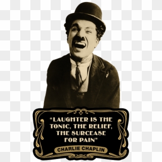 Bleed Area May Not Be Visible - Charlie Chaplin To Truly Laugh, HD Png Download