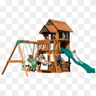 Backyard Discovery Windsor Ii Swing Set - Playground, HD Png Download