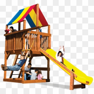 View Rainbow Sets - Outdoor Playset, HD Png Download