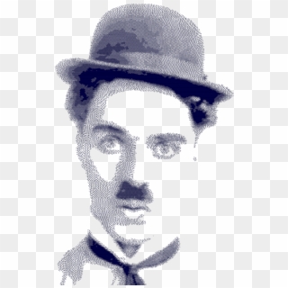Bleed Area May Not Be Visible - Charlie Chaplin Line Sketch, HD Png Download