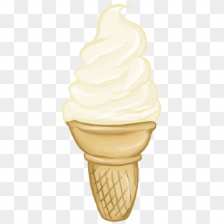 Free Icons Png - Vanilla Ice Cream, Transparent Png