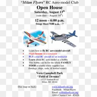 Event Flyer - Monoplane, HD Png Download
