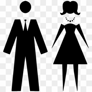 Dress Male Female Icon - Girlfriends Icon Transparent Background, HD Png Download