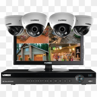 2k Ip Security Camera System With 16 Channel Nvr And - Security Camera System Led, HD Png Download