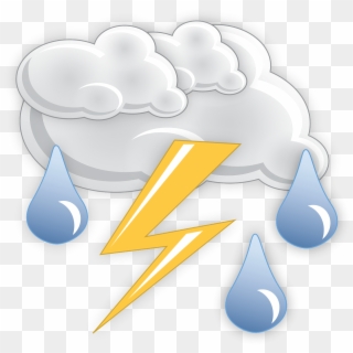 Thunderstorm Flash Clouds - Иллюстрация Люблю Грозу В Начале Мая, HD Png Download