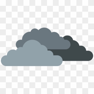 Cloud Drawing Illustration - Kapalı Bulutlu Hava Çizimi, HD Png Download