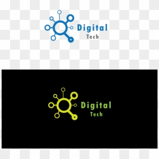 Digital Tech Logo - Circle, HD Png Download