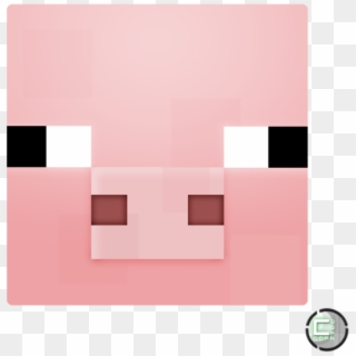 Minecraft Pig Head, HD Png Download