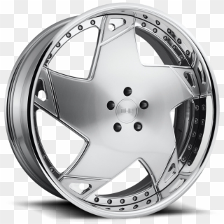Forged 2/3 Piece - Hubcap, HD Png Download