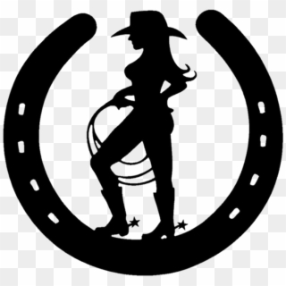 Cowgirl Sticker - Cowgirl Stickers, HD Png Download
