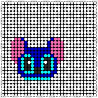 Lilo And Stitch Perler Bead Pattern 84117 - Perler Bead Stitch Pattern, HD Png Download