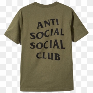 Anti Social Social Club Logo Tee - Active Shirt, HD Png Download